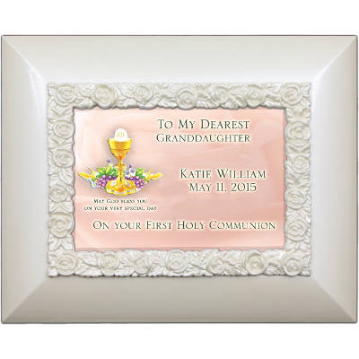 O'Connors Religious Gift Store  Personalized Photo Album - Granddaughter  (white) - O'Connors Religious Gift Store